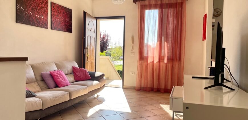 14V – VADA, APPARTAMENTO CON GARAGE/TAVERNA E GIARDINO